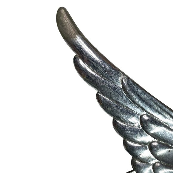 Vintage 50s AOPA Aircraft Owners Pilots Assn License Plate Topper Wings Aviation - Picture 5 of 7